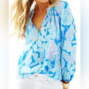 Lily Pulitzer Elsa top XL